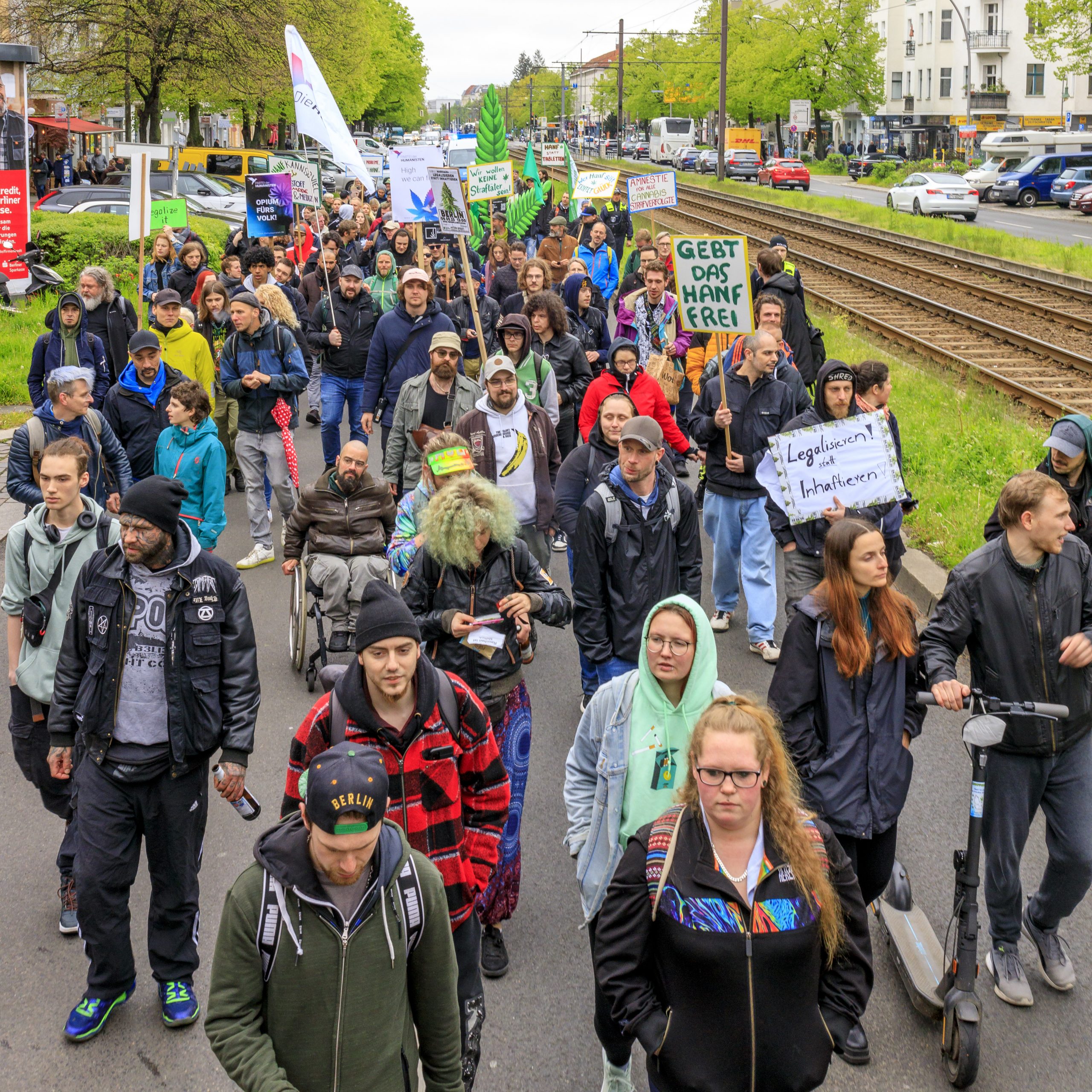 Global Marijuana March 2023: Über 5.000 Menschen demonstrierten für “Legalisieren statt Inhaftieren”